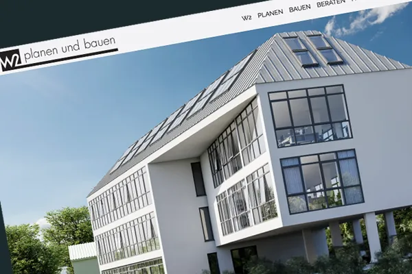 Website, W2 Planen und Bauen GmbH - Wagrain